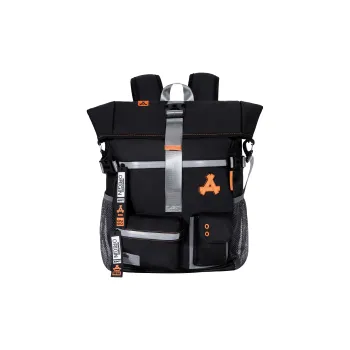 KONADCT PU Backpack Large Size Unisex Black