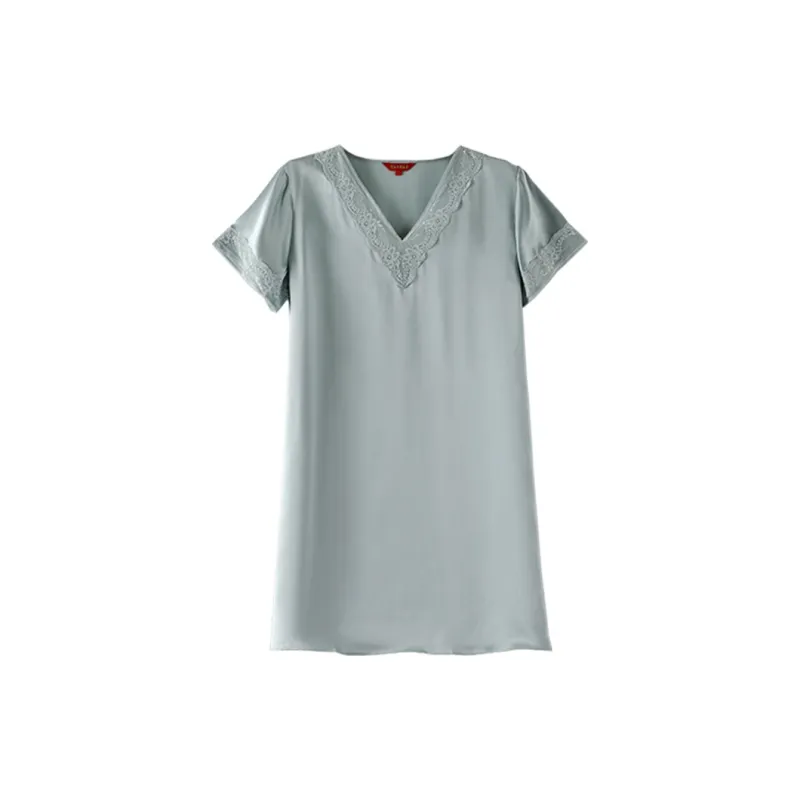 Silk Boundary Nightgown Women's-3