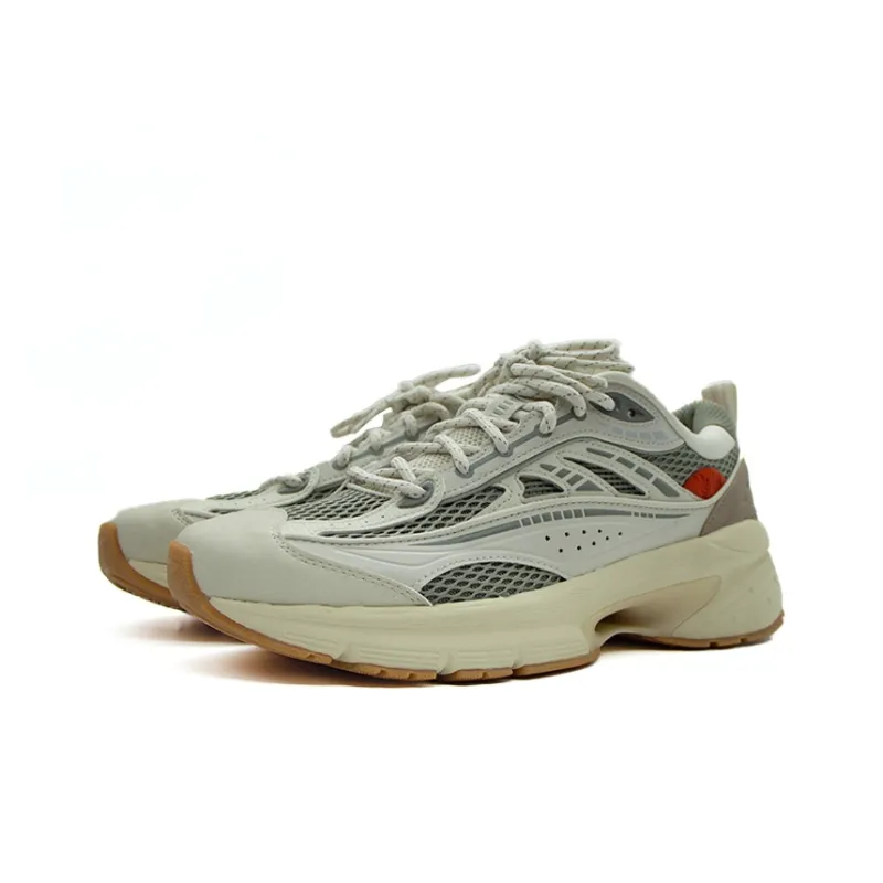 LiNing Comet LITE Cushioning Anti Slip And Wear Resistant Rebound Low Top Casual Shoes Men's Gray-2