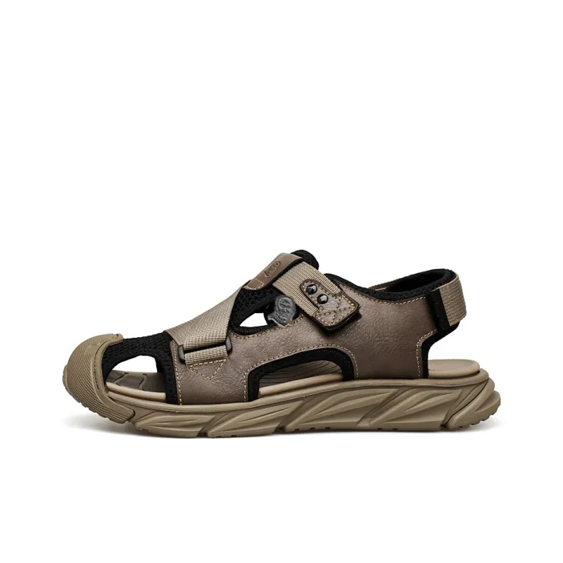 LAORENTOU River Trekking Shoes Men Khaki-6