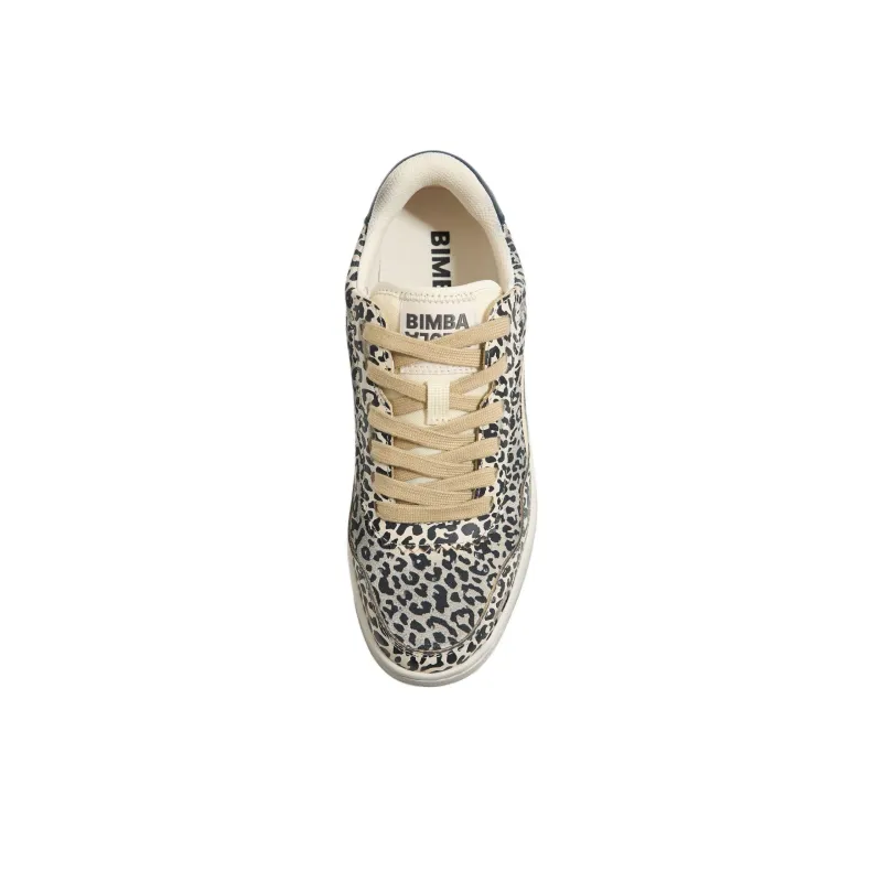 BIMBA Y LOLA Cupsole Low-Top Skateboard Shoes Women's Beige-4