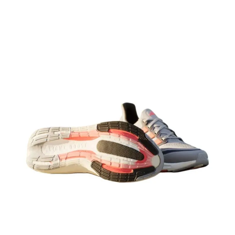 UltraBoost Light Adidas 'Halo Silver Solar Red'-4