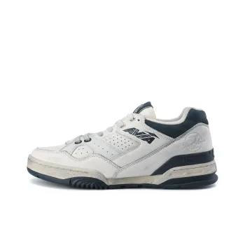 HUAXUEZHIPIN x AVIA 855 Series Archive By Chemist's® ThriftStore Low Top Vintage Basketball Shoes Unisex White Blue