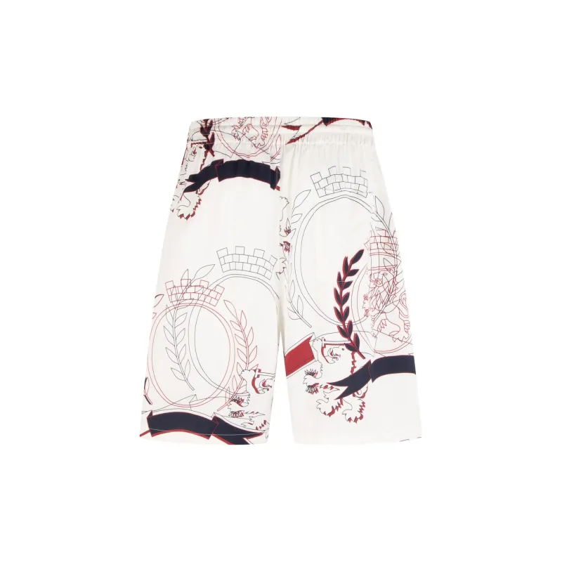 Tommy Hilfiger Casual Shorts Men's White Print-1