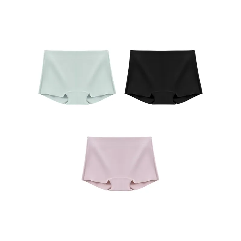 Flowers In Water Underpants Women's 3 Pack-2