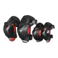 Knee Protector Elbow Protector Four-Piece Set KP14+EP14 Fiery Red