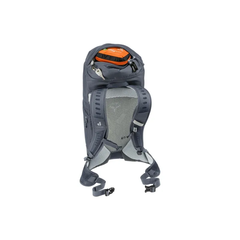 DEUTER Bluesign® Recycled Polyamide With Polyester Outdoor Mountaineering Bag Backpack Unisex Black-10