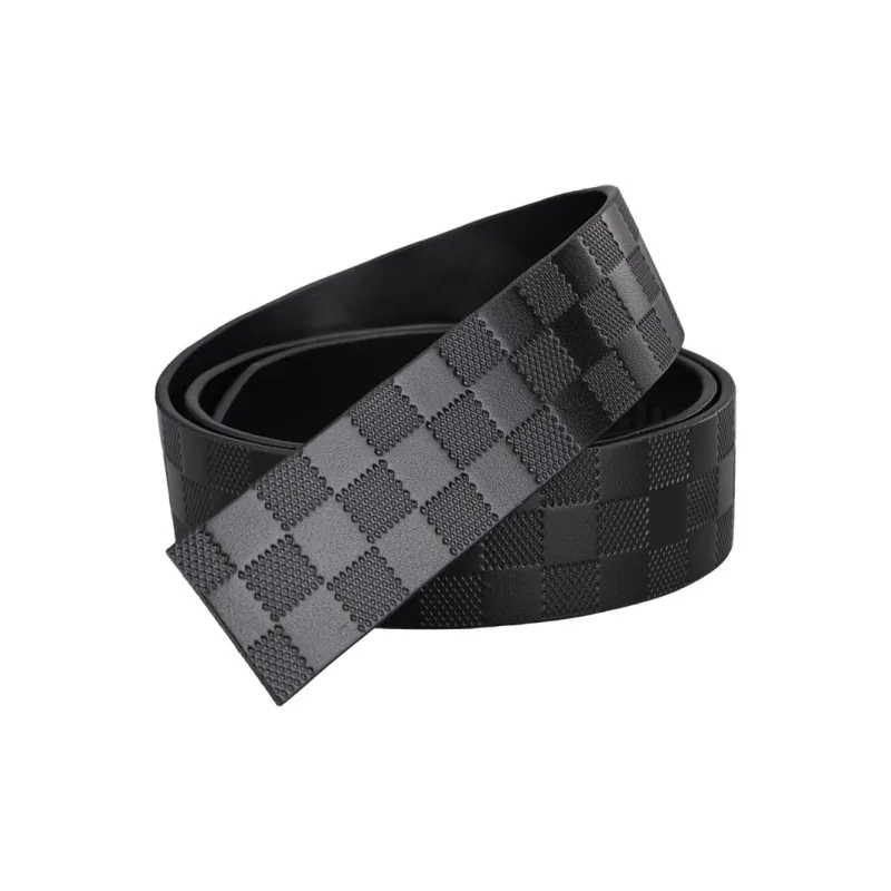 Cows Reign Top Grain Cow Leather Leather Belts Men's Width 3.5CM-0