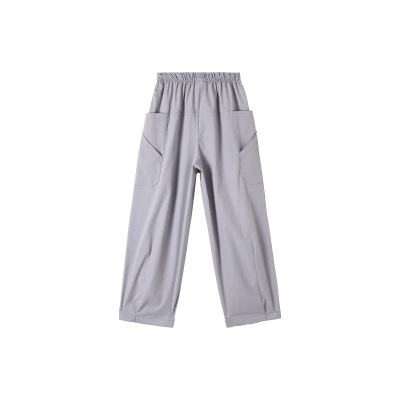 HIPPIEMISS Casual Pants Women's Light Purple-1
