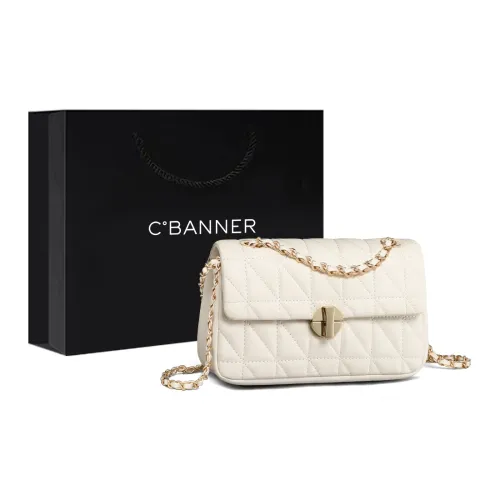C°BANNER Cow Leather With Synthetic Leather Shoulder Bag, Crossbody Bag, Chain Bag Regular Women's