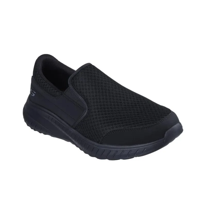 Skechers Work Slip-Resistant Breathable Low-Top Casual Shoes Men's Black-2