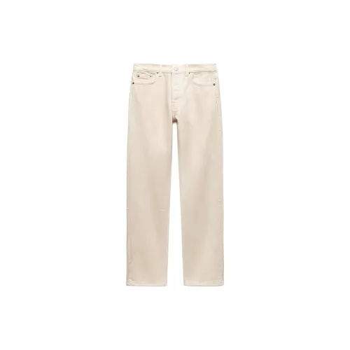 ZARA Jeans Women's White