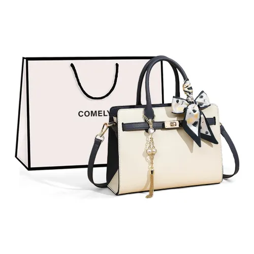 COMELY Handbags Off White