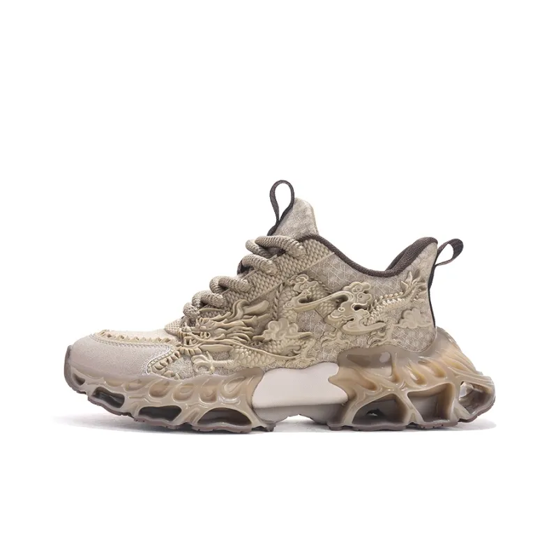 DAFK Wear-Resistant Breathable Support Height Increasing High-Top Chunky Sneakers Men's-15