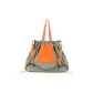 Gray Green & Orange