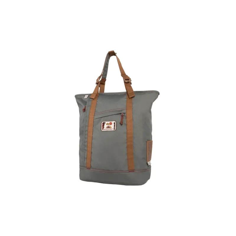 Doughnut Polyester With Natural Leather Backpack Large Size Unisex Multicolor-1
