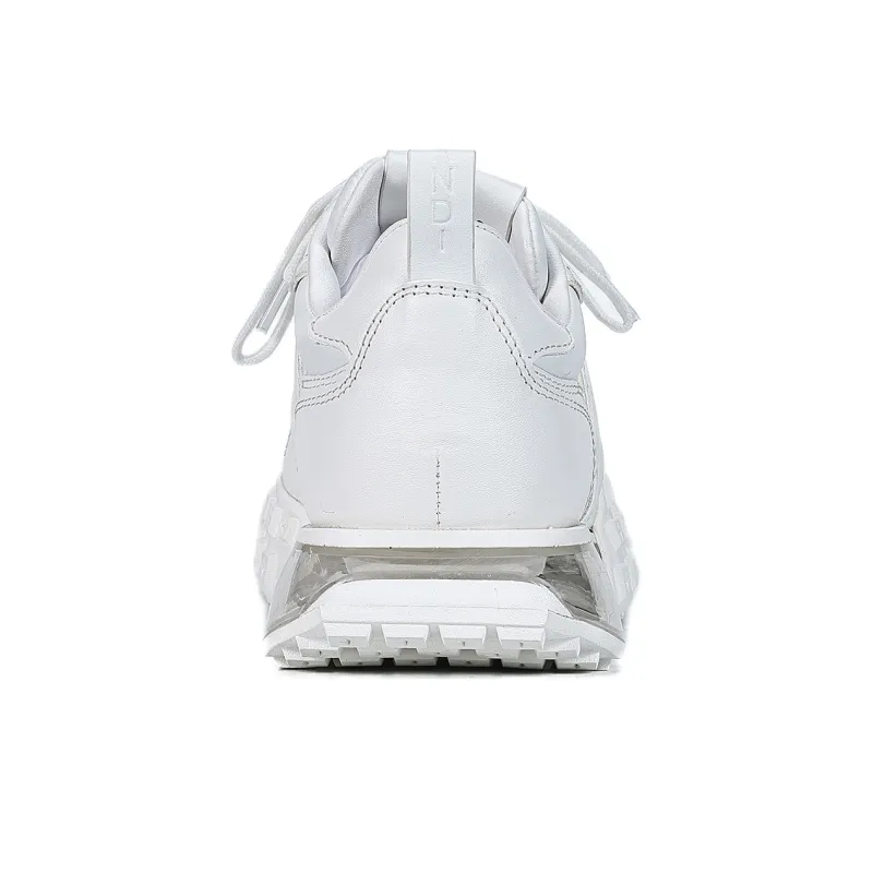 UanDi Cushioned Slip-Resistant Abrasion-Resistant Low-Top Casual Running Shoes Women's Apricot White-9