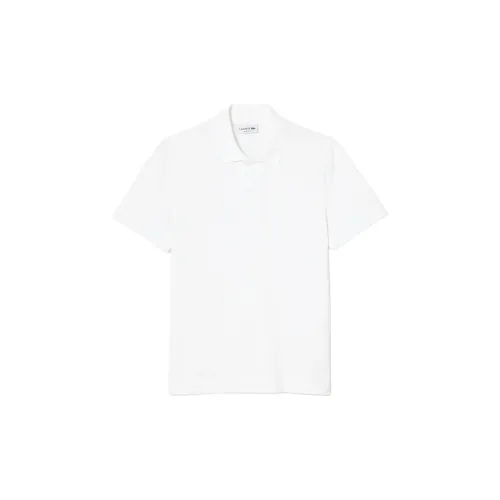 LACOSTE Polo Shirts Men White