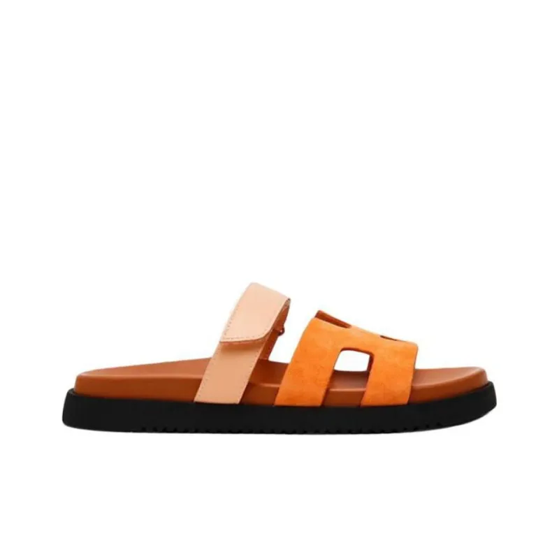 STEVE MADDEN Slide Slippers Women's Orange-1
