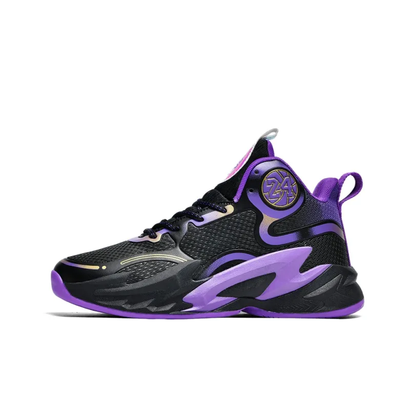 MUSNODO Cushioning, Slip Resistant, Abrasion Resistant, Breathable, Coverage, Rebound Mid Top Basketball Shoes Unisex-13