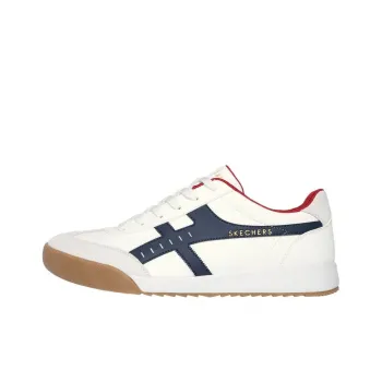 Skechers Zinger - Manzanilla Totale Non-slip Lightweight Low-Top Skateboard Shoes Men's White Blue
