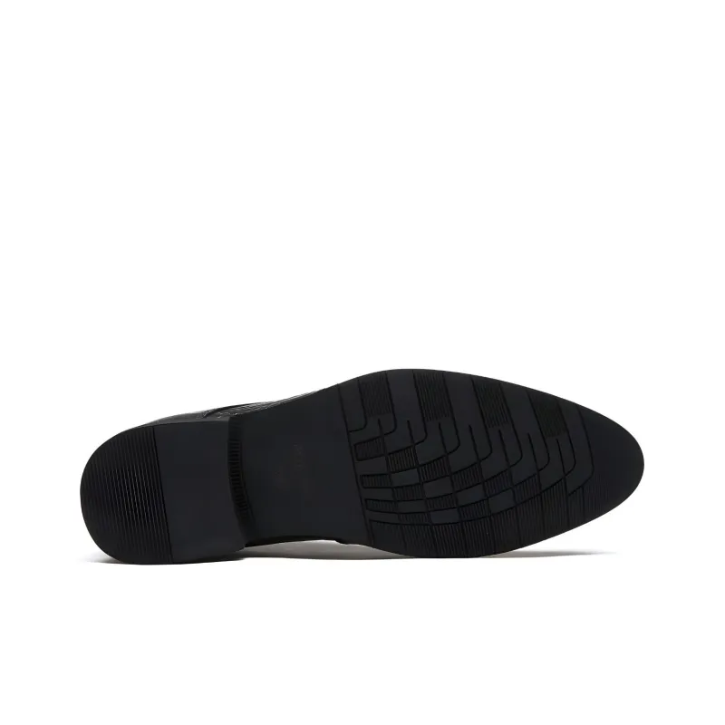 AOKANG Dress Shoes Men Low Top None-5