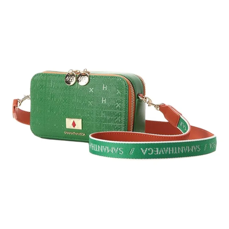 SAMANTHA THAVASA HUNTER×HUNTER Encounter Collaboration Synthetic Leather Crossbody Bag Shoulder Bag Women's Green-2