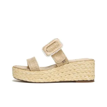 SAM EDELMAN Slide Slippers Women's Eggshell Color