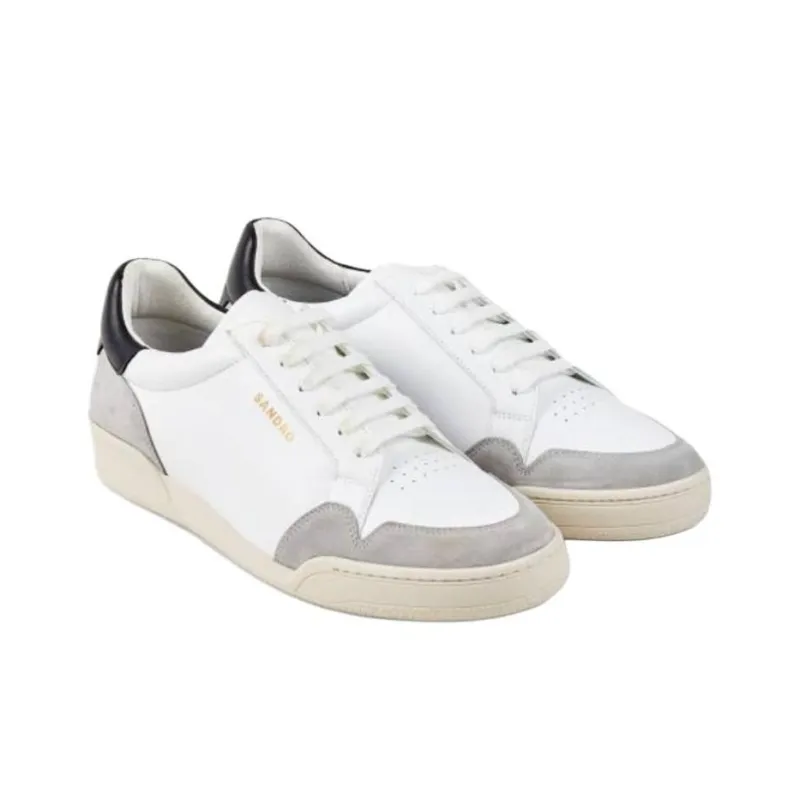 Sandro Skateboard Shoes Men's White-2