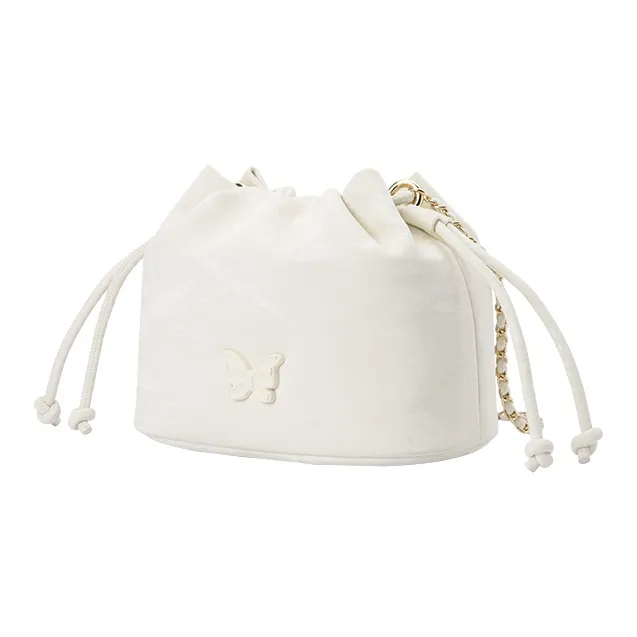 SEM/R PU Chain Bag Bucket Bag Shoulder Bag Crossbody Bag Regular Women's Milk White 10501/Dreamy Pink 60302/Black 90001-1