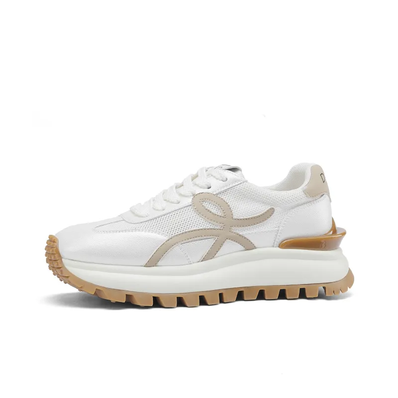 D:FUSE SCANDINAVIA Ah-Gan Shoes Cushioning Anti-Slip And Wear-Resistant Low-Top Chunky Sneakers Women's-1