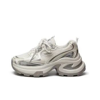 Zun'er Cushioning Anti Slip And Wear Resistant Low Top Chunky Sneakers Unisex