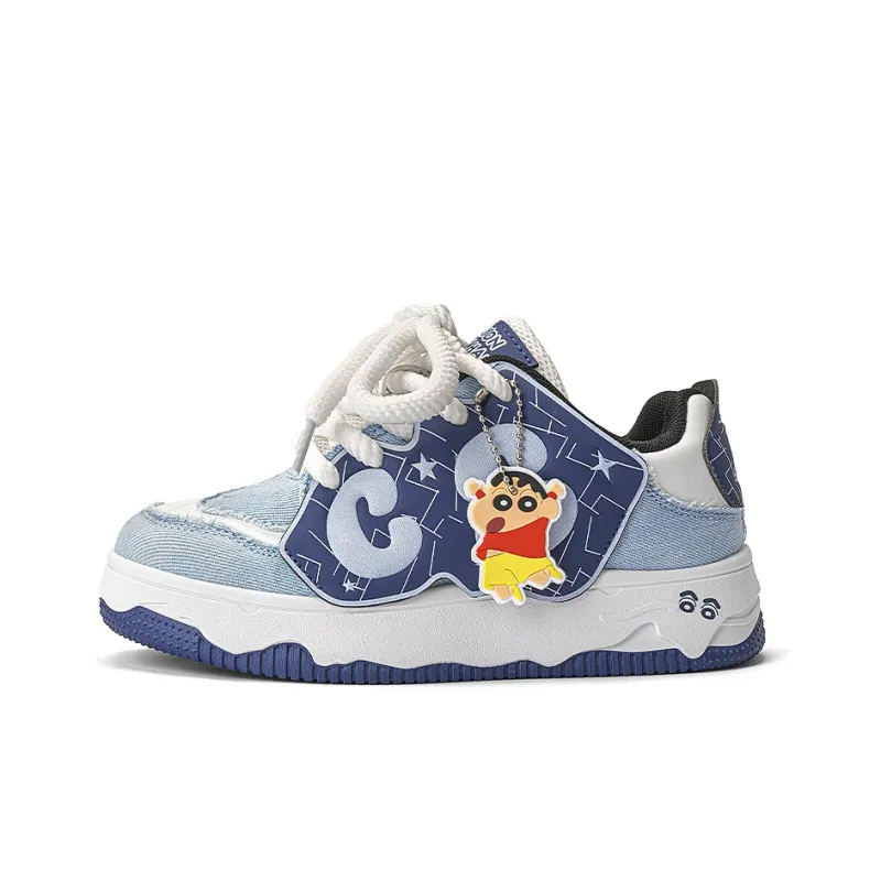 Crayon Shinchan Low Top Skateboard Shoes Unisex-0