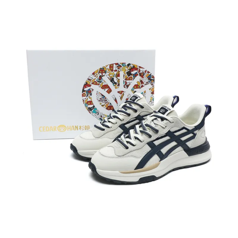 CEDAR HAN Breathable Height Increase Low Top Casual Shoes Unisex-21