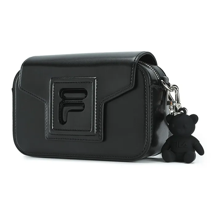 FILA Polyurethane Crossbody Bags Regular Women's Black-1