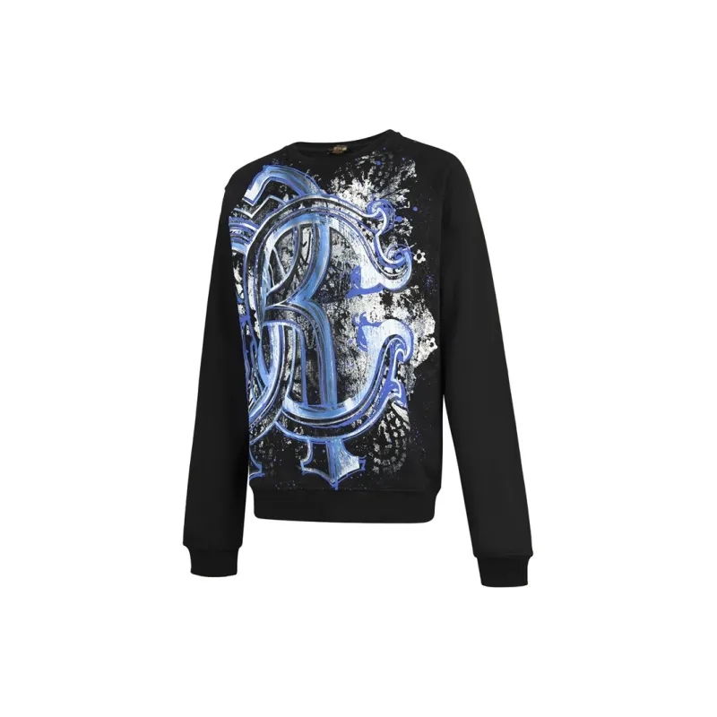 Roberto Cavalli Sweatshirt Men's Black-2