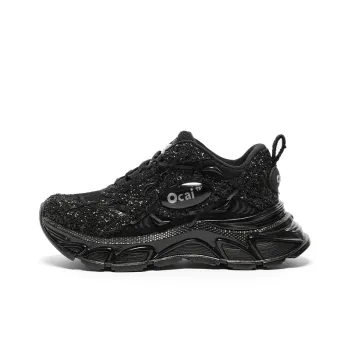 Ocai Runtech3.0 Lightweight Low Top Running Shoes Unisex Starry Black