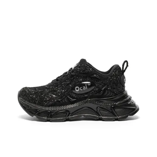 Ocai Runtech3.0 Running Shoes Unisex Low-Top Starry Black