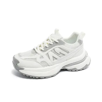 Mulinsen Height Increasing Wear Resistant Lightweight Breathable Slip Resistant Low Top Chunky Sneakers Women's