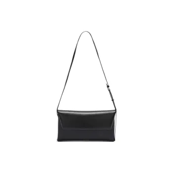 JIL SANDER Small Folded Leather Shoulder Bag