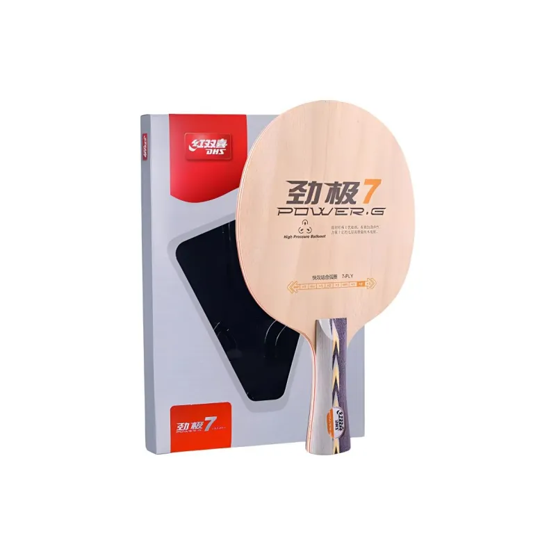 DHS Jingji 9 Table Tennis Blades Pure Wood Head Heavy, Handle Light, Blade Quick Attack Suitable Entry Level, Adults-1