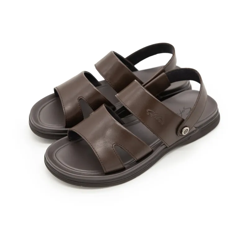 Satchi Strap Sandals Men's Brown-2