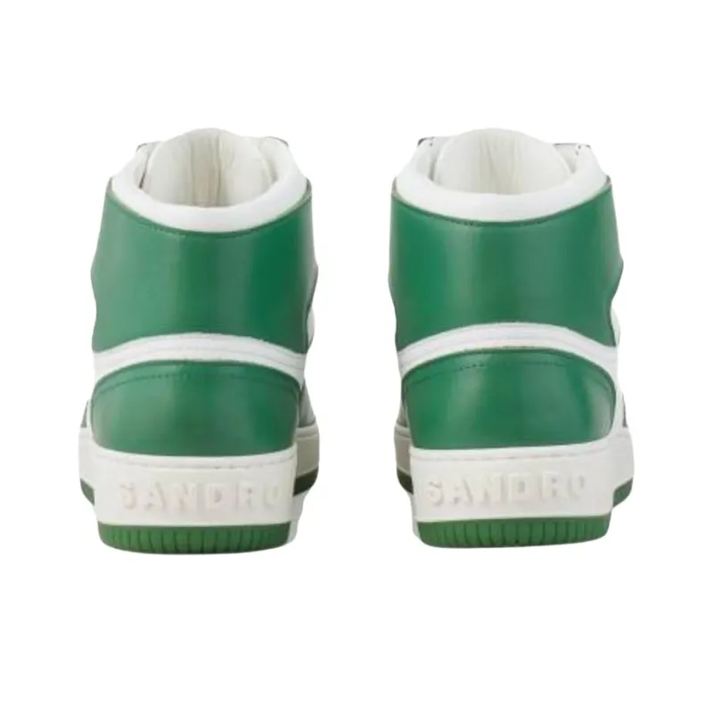 Sandro Skateboard Shoes Men's Green-3
