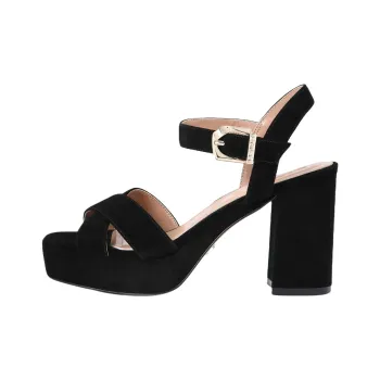 Kurt Geiger London Serafina Strap Sandals 9cm Women's Black