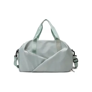 Elsvet Oxford Gym Bag Large Size Unisex Green/Black/Pink