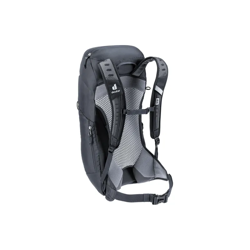 DEUTER Recycled Material Outdoor Mountaineering Bag Backpack Women's Black-8