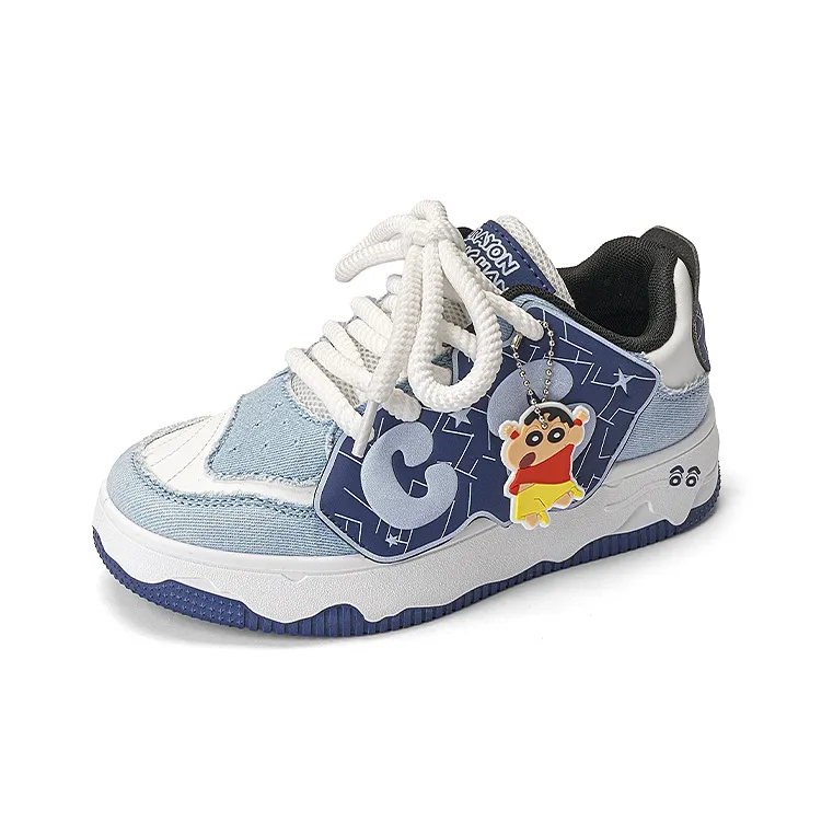 Crayon Shinchan Low Top Skateboard Shoes Unisex-1