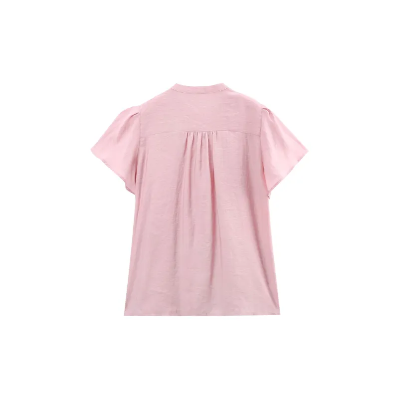 A Paradise For Awakening Shirt Women's Pink Purple-1