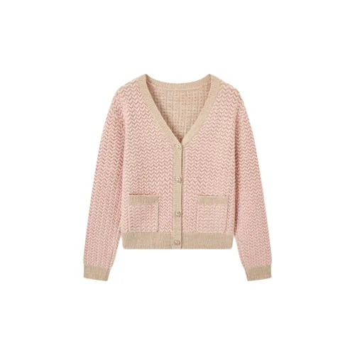 EICHITOO Sweaters Women's Pink Splicing 11