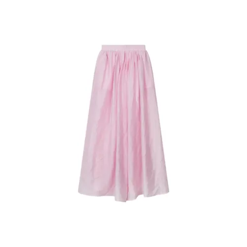 FORNI Casual Long Skirts Women's Cherry Blossom Pink